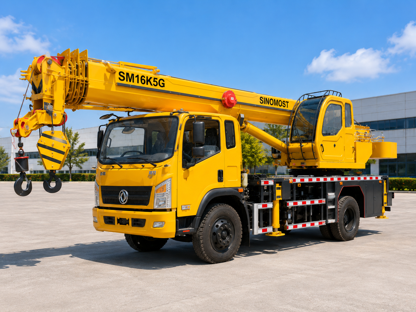 Автокран Dongfeng STSQ168, внешний вид — фото 4